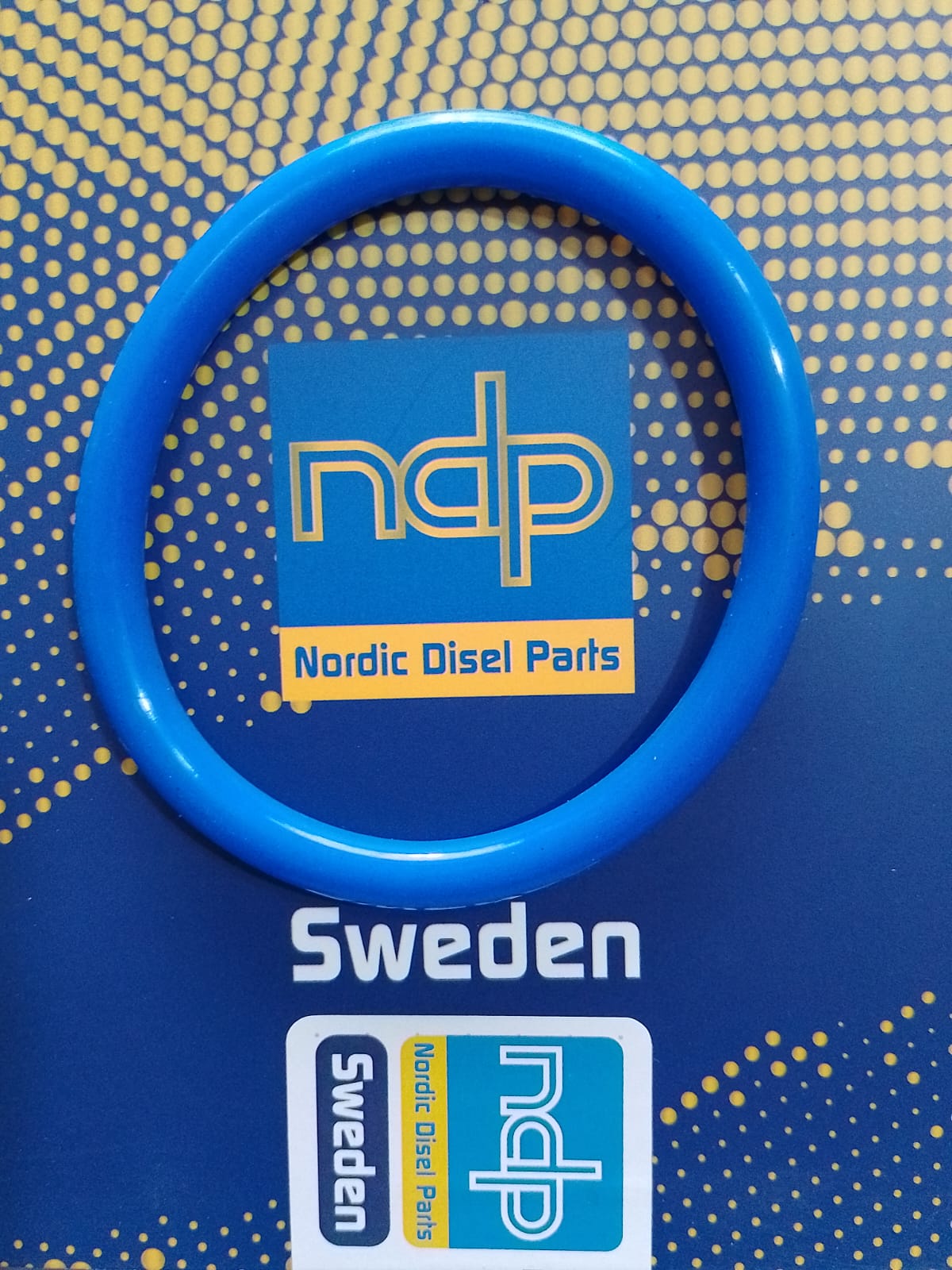 GOMA AZUL TURBO REDONDO MEDIANO