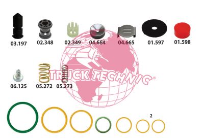 REP. VALVULA DE CAJA 4 PERNOS CUELLO BAJO